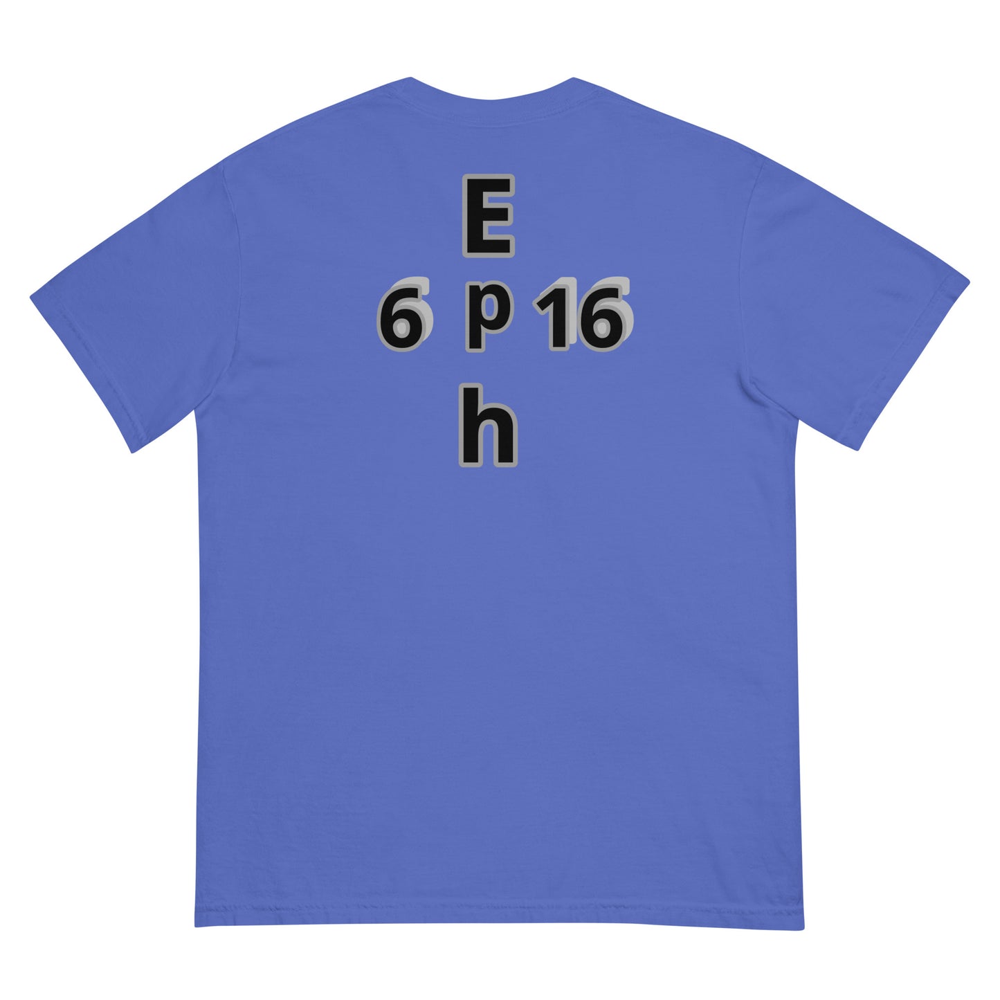 MEN Shield "OF" Faith [Ephesians 6:16] garment-dyed heavyweight t-shirt