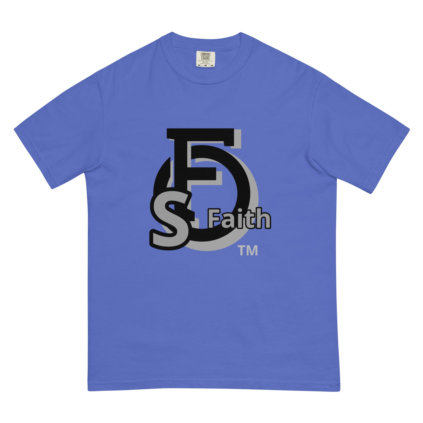 MEN Shield "OF" Faith [Ephesians 6:16] garment-dyed heavyweight t-shirt