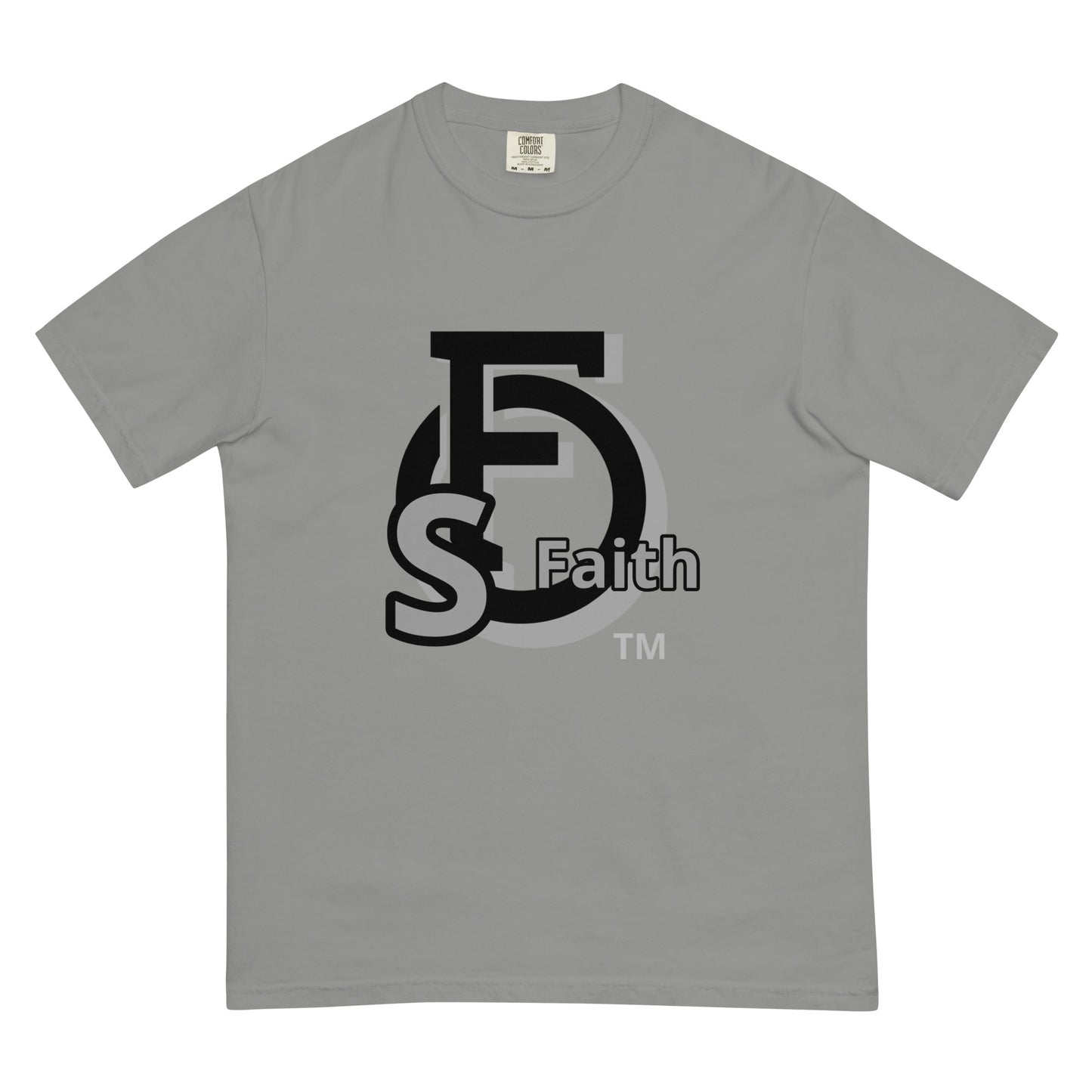 MEN Shield "OF" Faith [Ephesians 6:16] garment-dyed heavyweight t-shirt