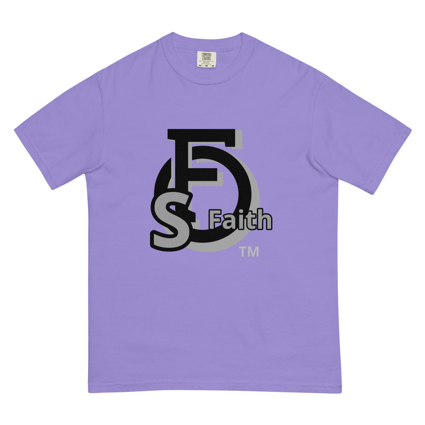 MEN Shield "OF" Faith [Ephesians 6:16] garment-dyed heavyweight t-shirt
