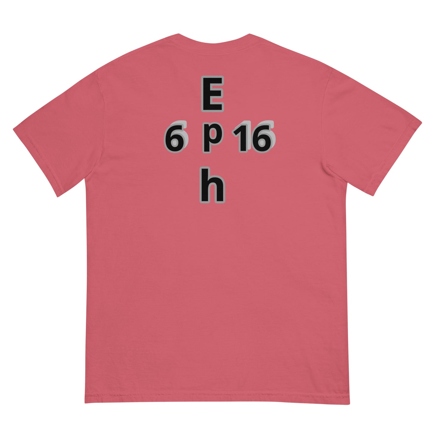 MEN Shield "OF" Faith [Ephesians 6:16] garment-dyed heavyweight t-shirt