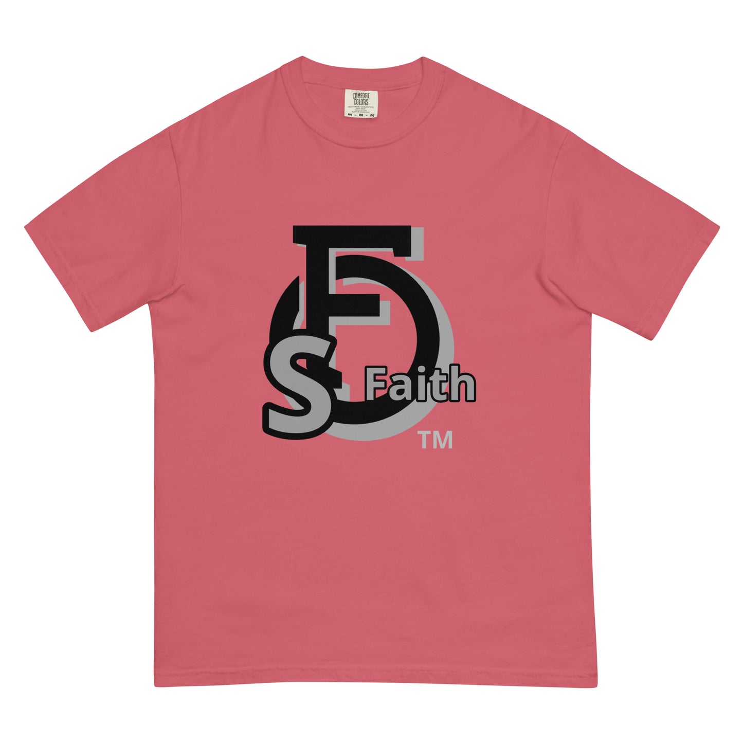 MEN Shield "OF" Faith [Ephesians 6:16] garment-dyed heavyweight t-shirt