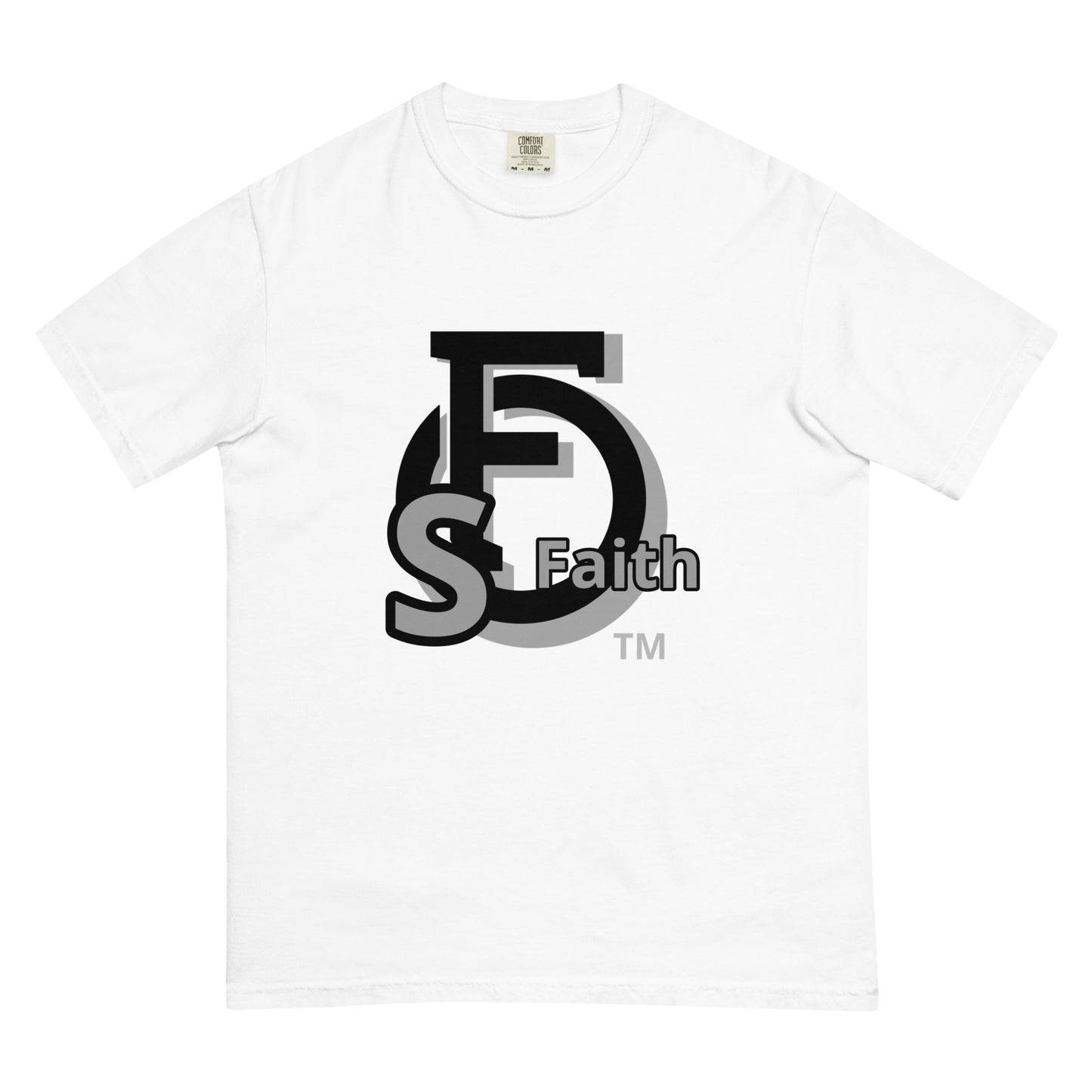 MEN Shield "OF" Faith [Ephesians 6:16] garment-dyed heavyweight t-shirt