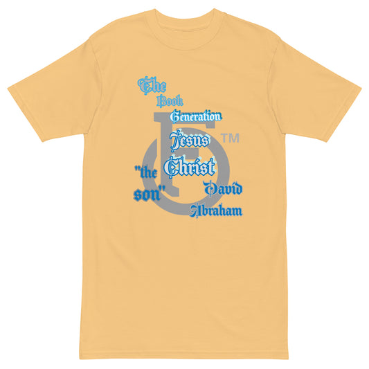Generation [Matthew 1:1] premium heavyweight tee