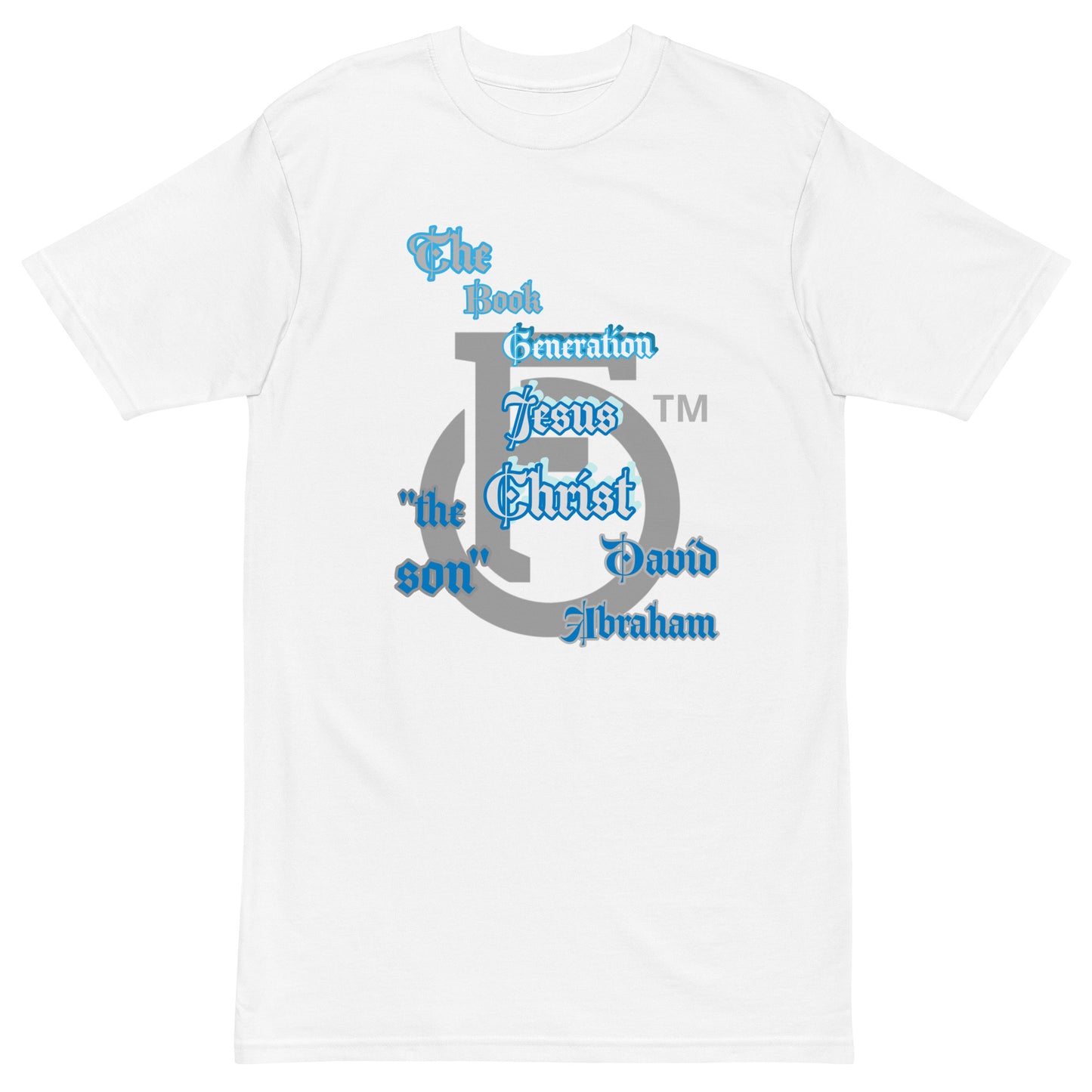 Generation [Matthew 1:1] premium heavyweight tee