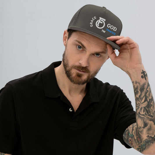 MEN Grace "OF" God [Titus 2:11] Mesh Back Snapback