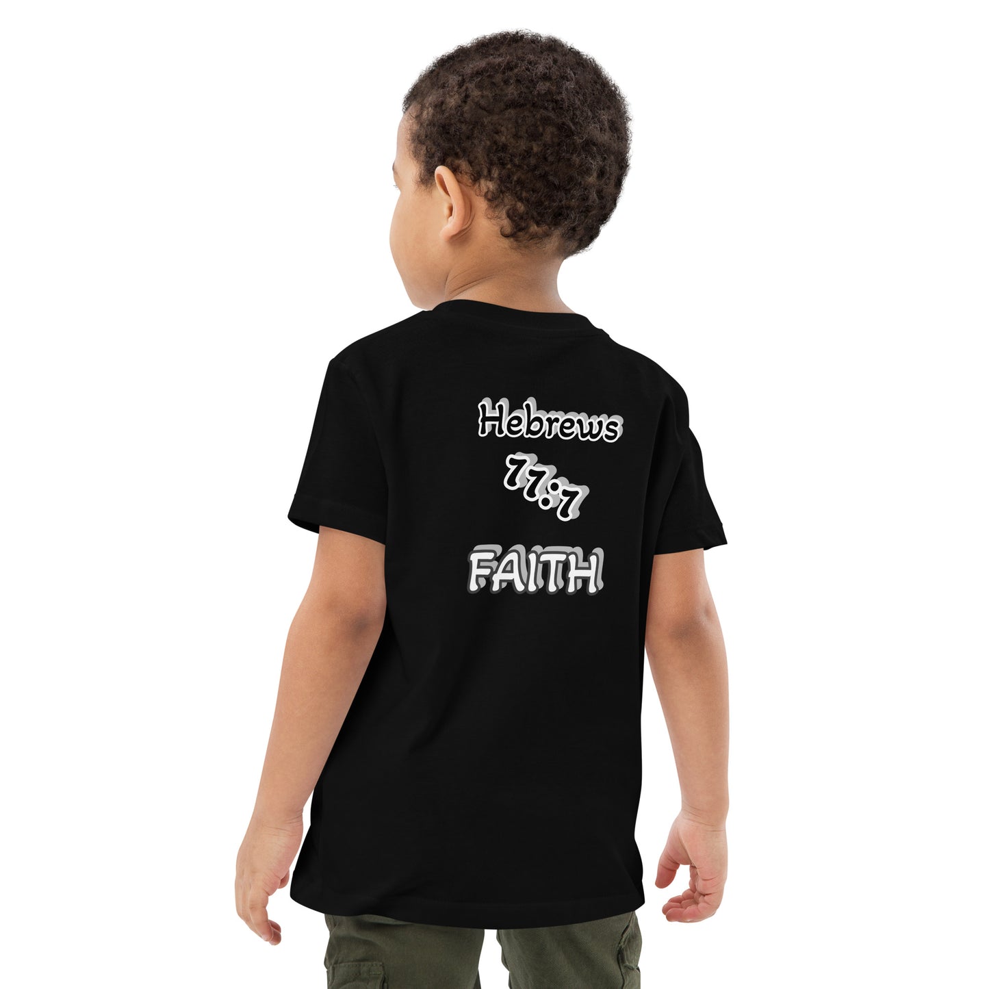 Youth Faith [Hebrews 11:1] Organic cotton kids t-shirt