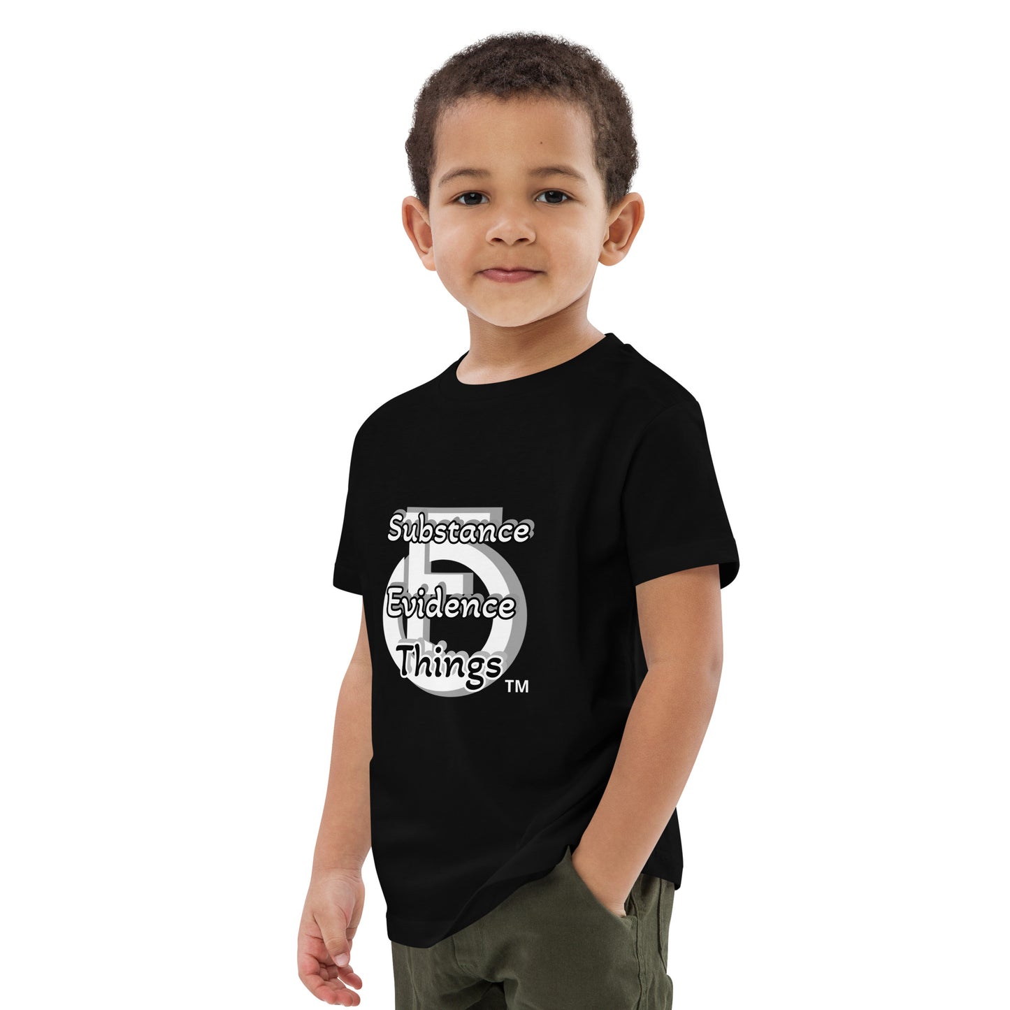 Youth Faith [Hebrews 11:1] Organic cotton kids t-shirt