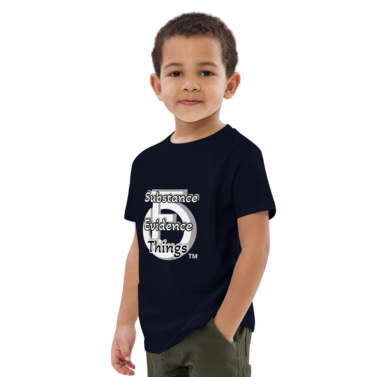 Youth Faith [Hebrews 11:1] Organic cotton kids t-shirt
