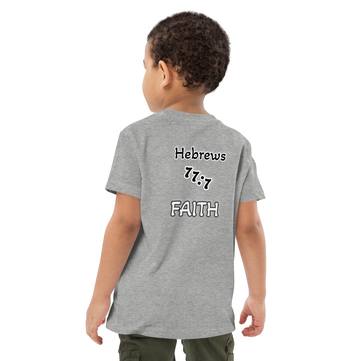 Youth Faith [Hebrews 11:1] Organic cotton kids t-shirt