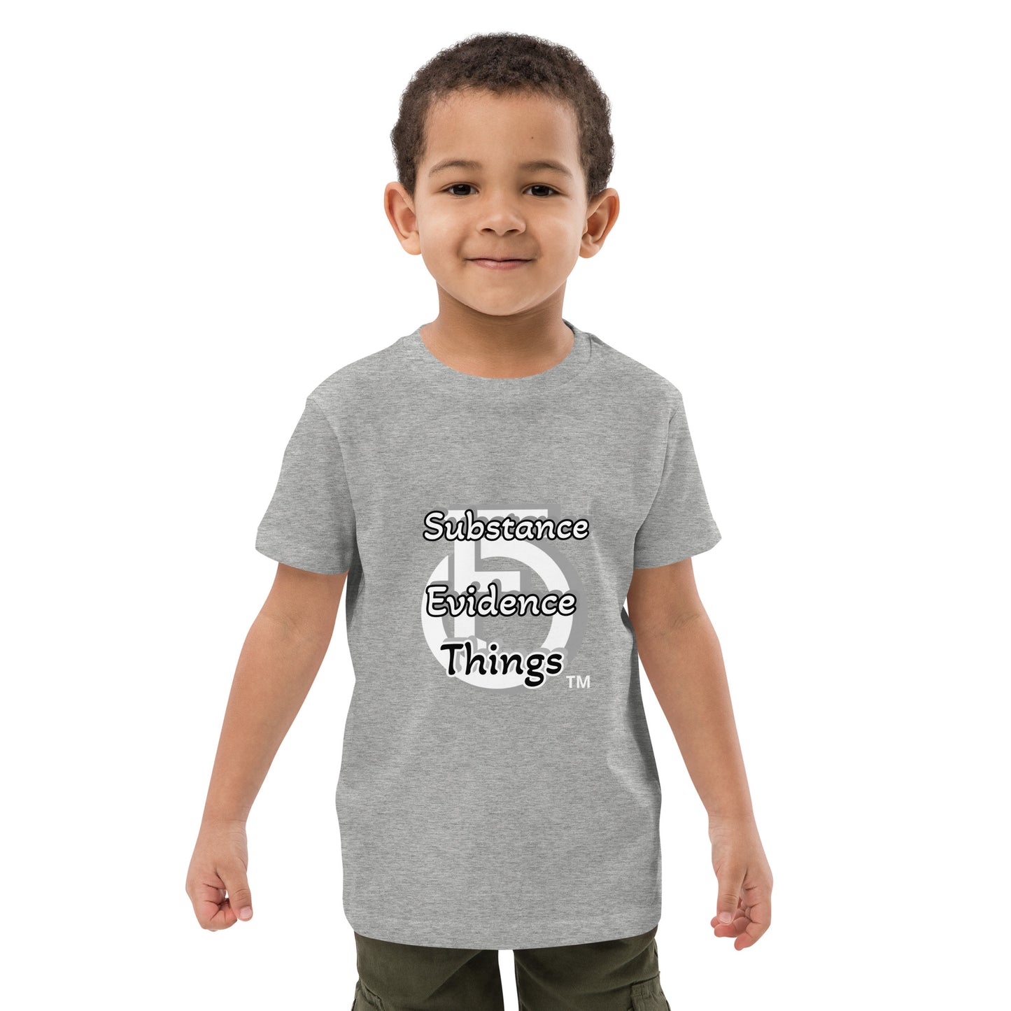 Youth Faith [Hebrews 11:1] Organic cotton kids t-shirt