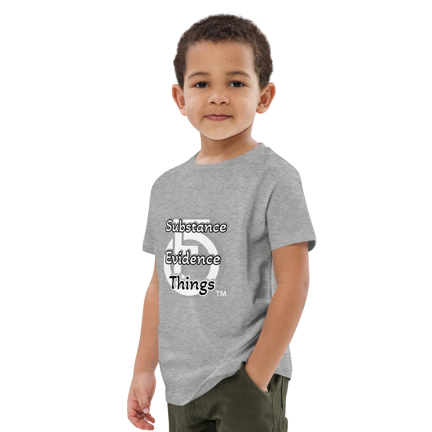Youth Faith [Hebrews 11:1] Organic cotton kids t-shirt
