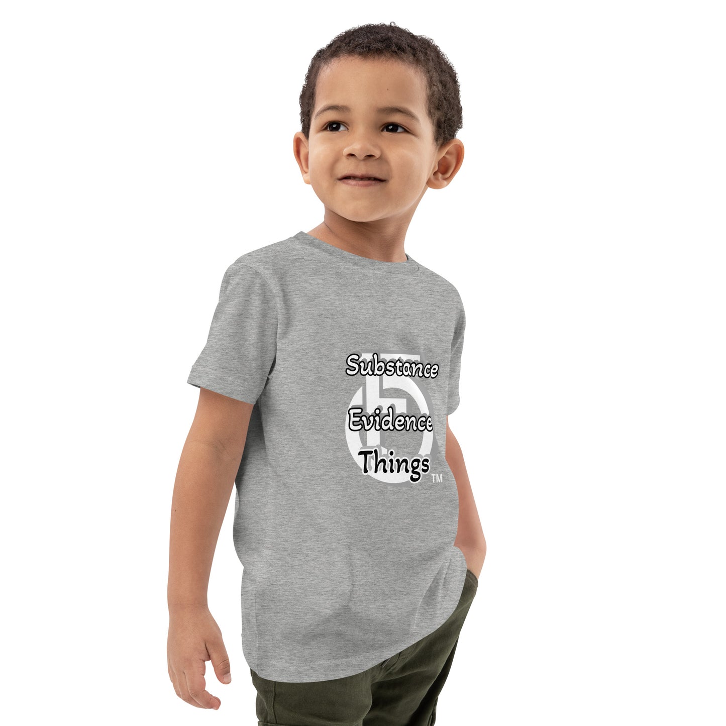 Youth Faith [Hebrews 11:1] Organic cotton kids t-shirt