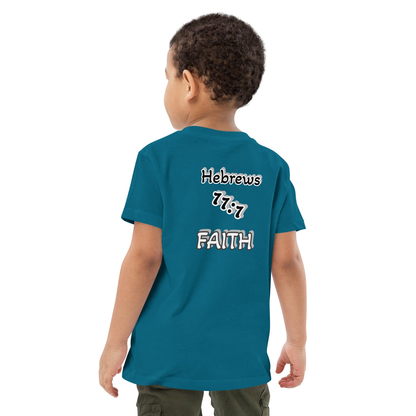 Youth Faith [Hebrews 11:1] Organic cotton kids t-shirt