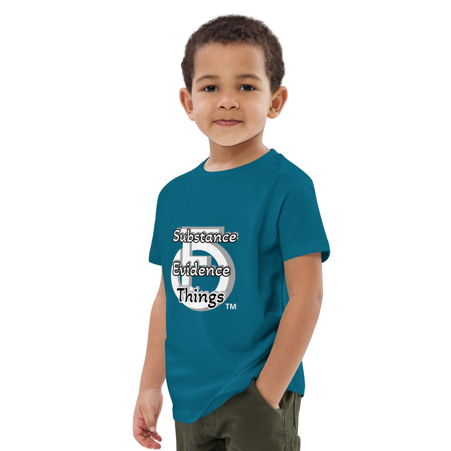 Youth Faith [Hebrews 11:1] Organic cotton kids t-shirt