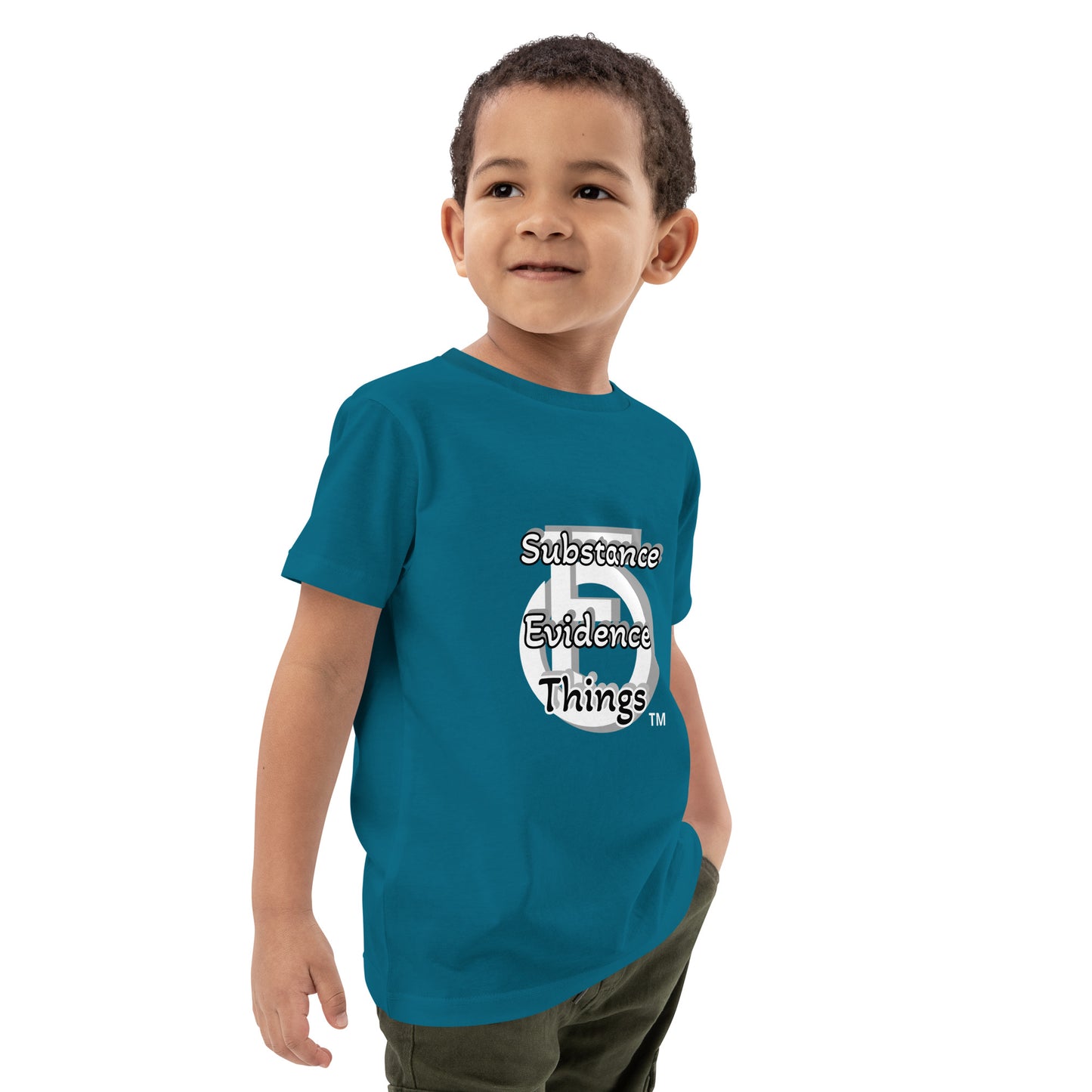 Youth Faith [Hebrews 11:1] Organic cotton kids t-shirt