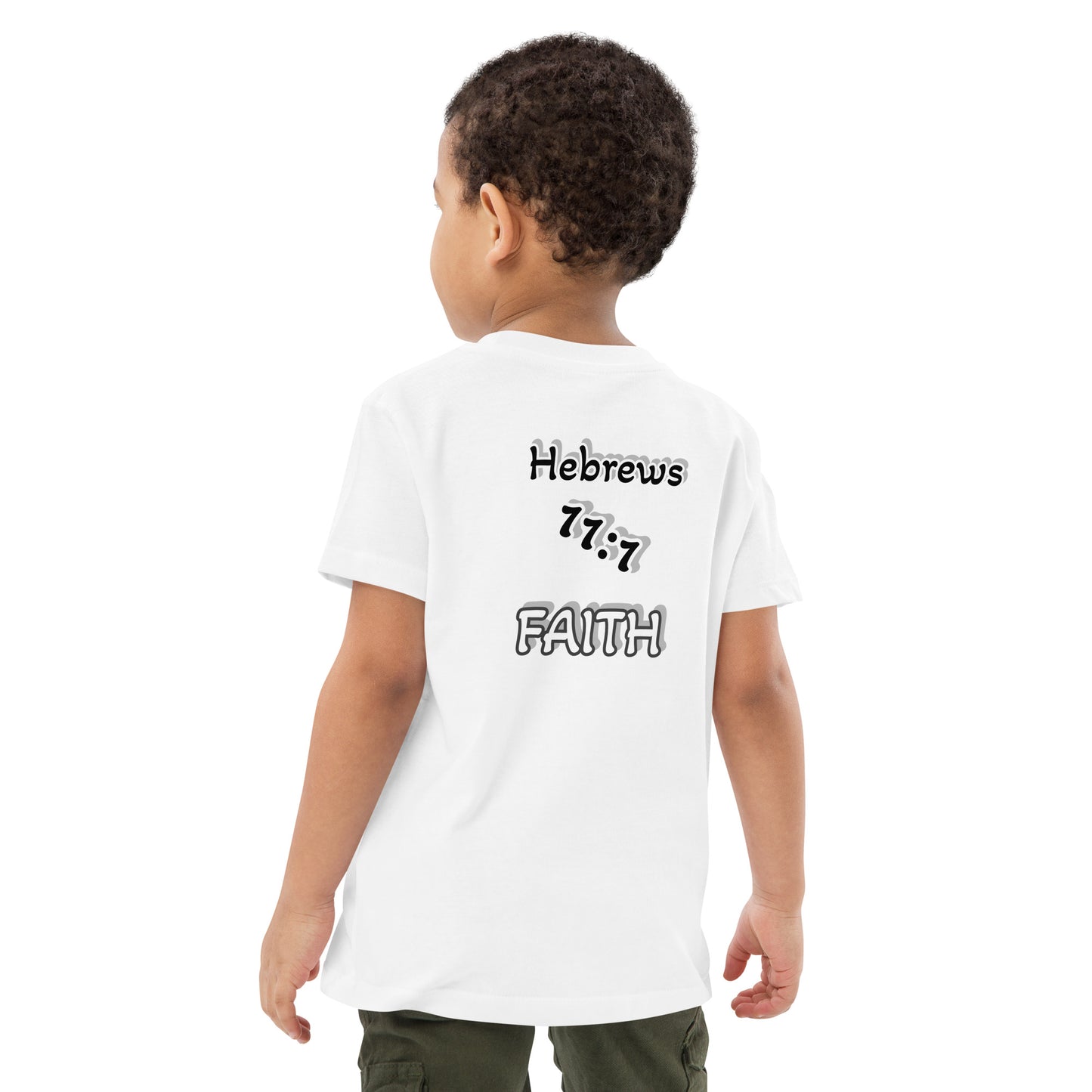 Youth Faith [Hebrews 11:1] Organic cotton kids t-shirt
