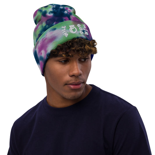 Will "OF" God [Mark 3:35] Tie-dye beanie