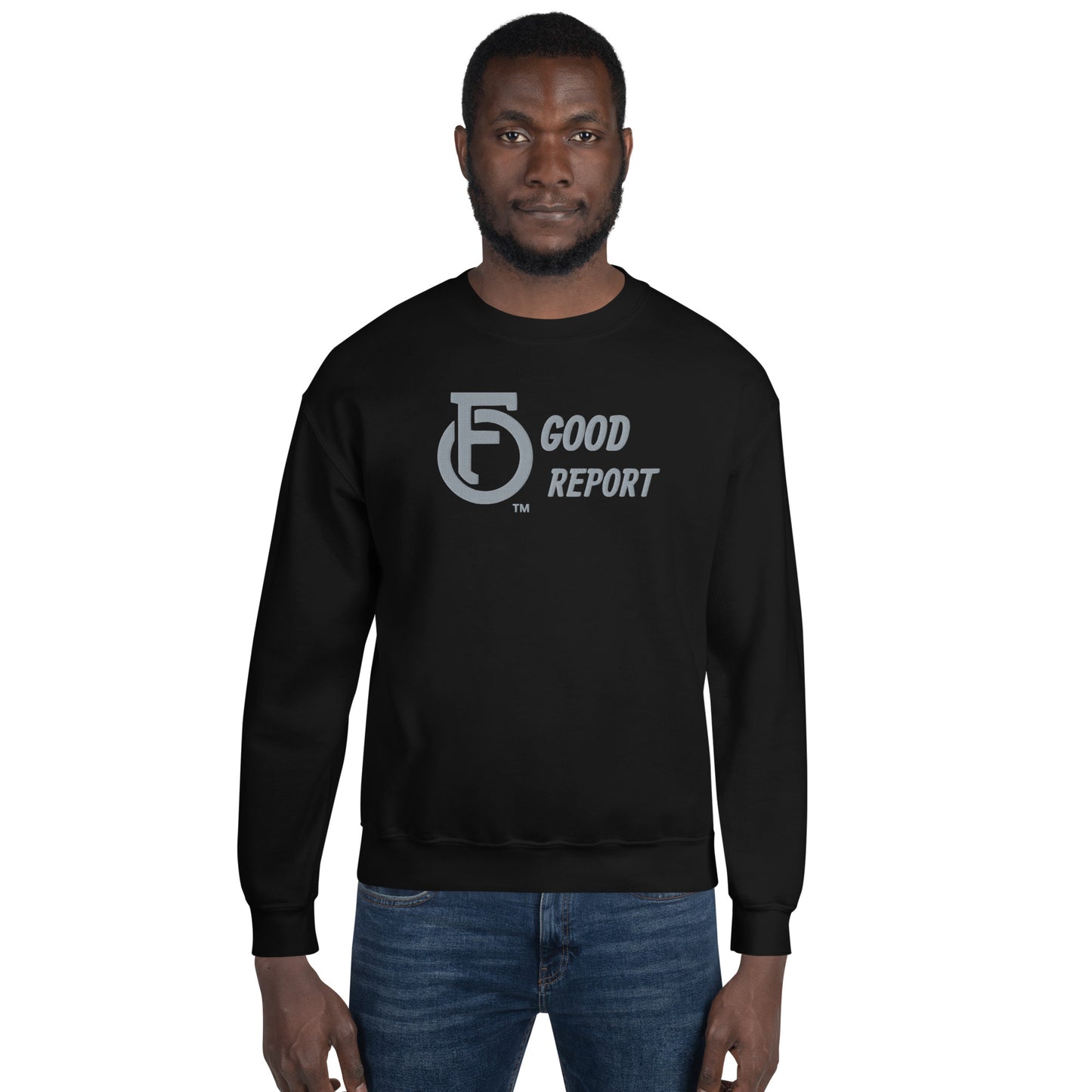 Unisex Sweatshirt "OF" Good Report [Philippians 4:8]