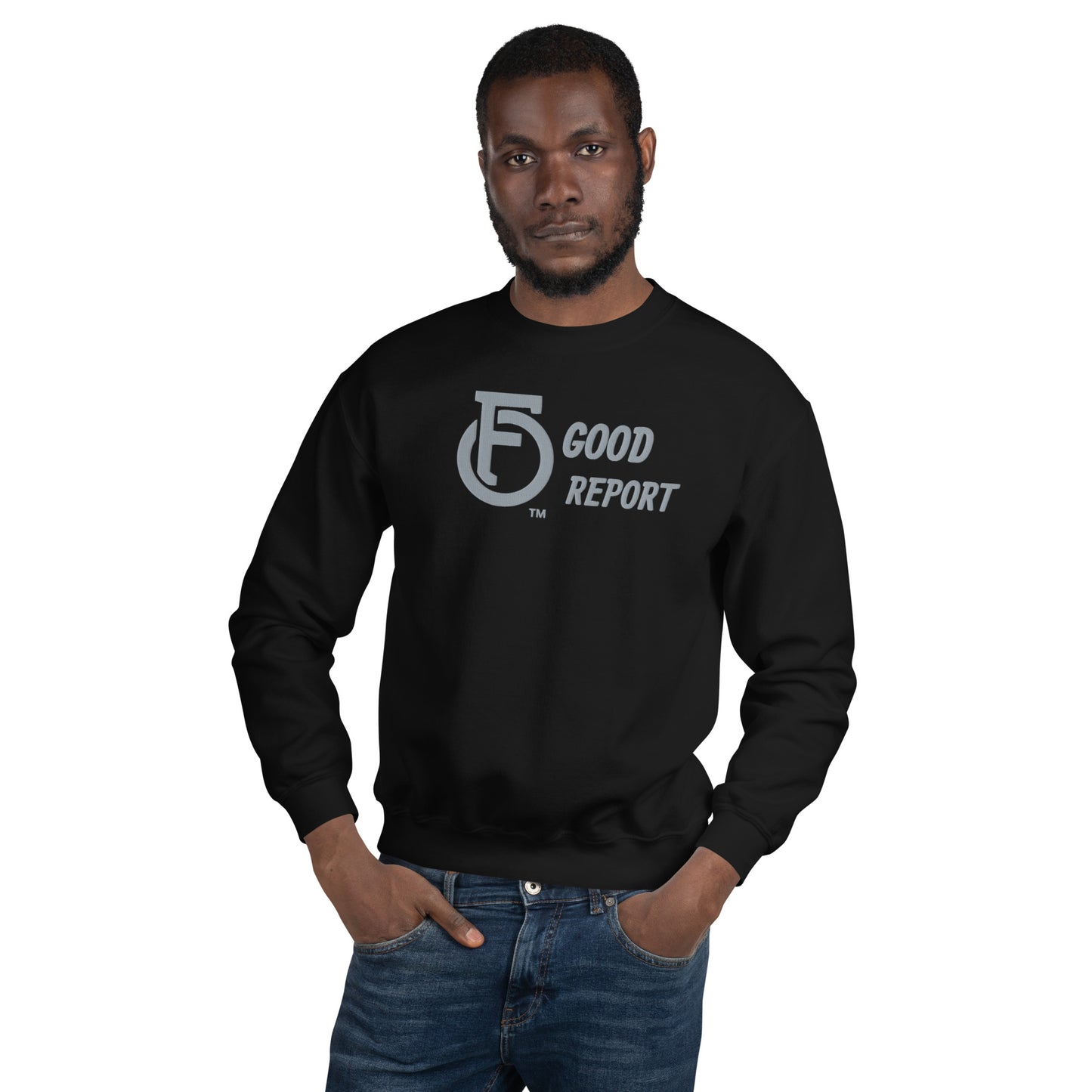 Unisex Sweatshirt "OF" Good Report [Philippians 4:8]