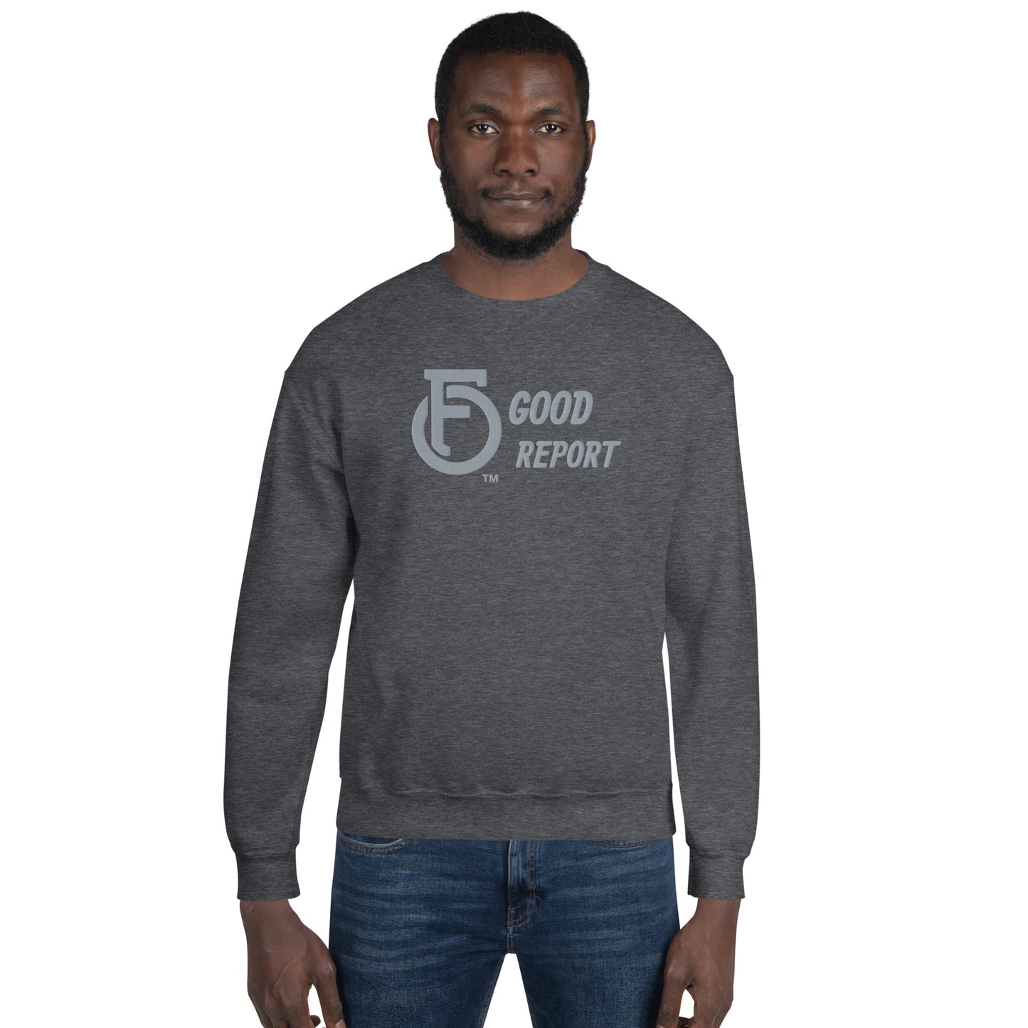Unisex Sweatshirt "OF" Good Report [Philippians 4:8]