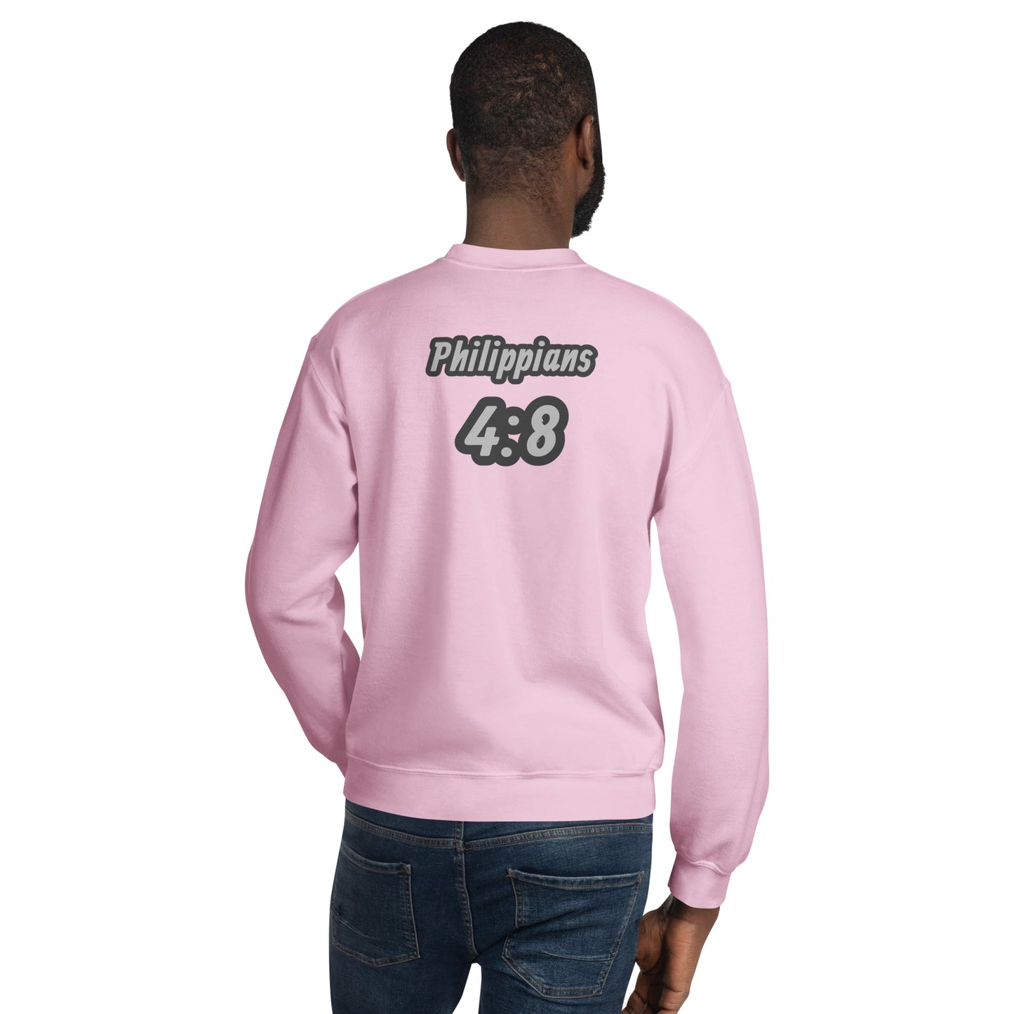 Unisex Sweatshirt "OF" Good Report [Philippians 4:8]