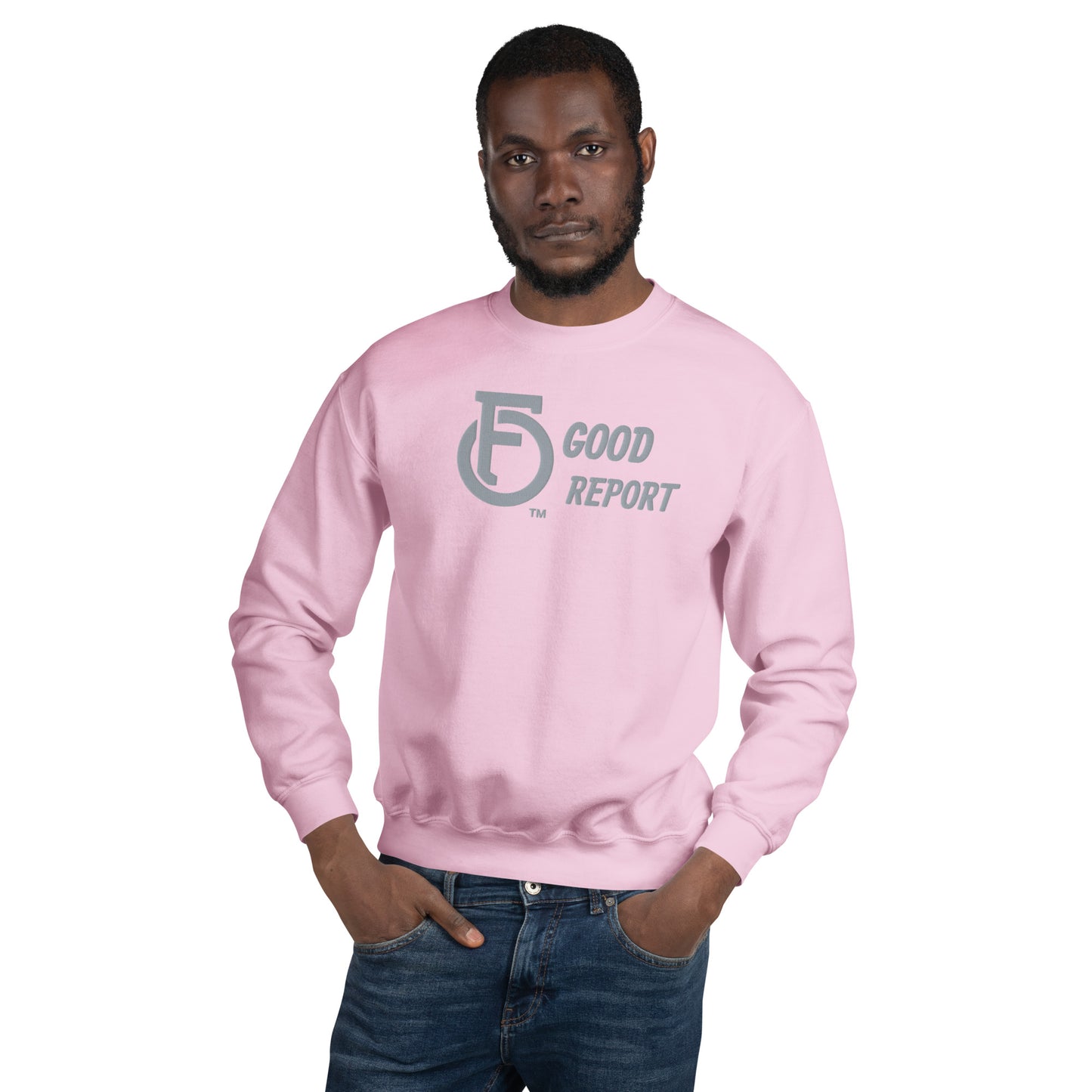 Unisex Sweatshirt "OF" Good Report [Philippians 4:8]