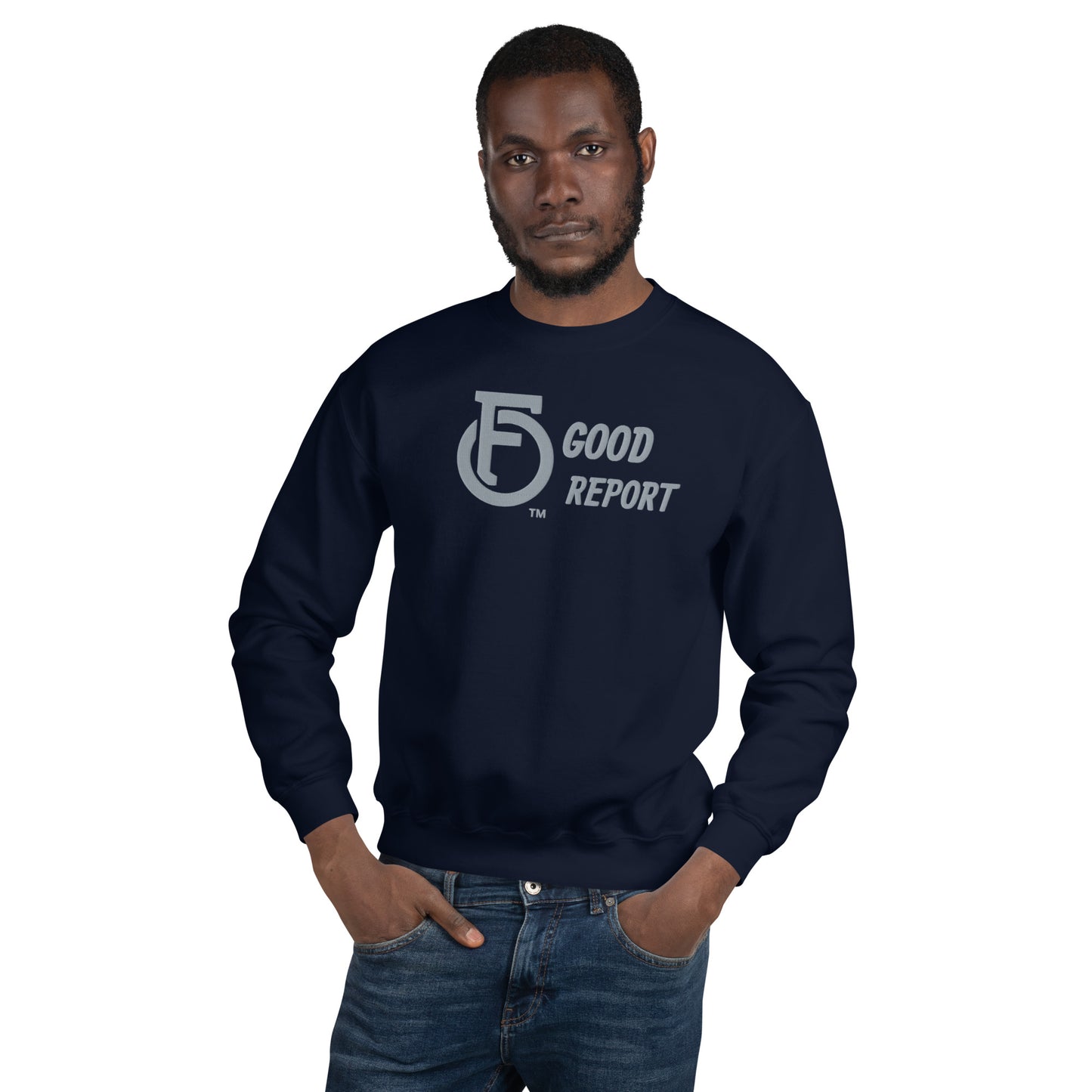 Unisex Sweatshirt "OF" Good Report [Philippians 4:8]