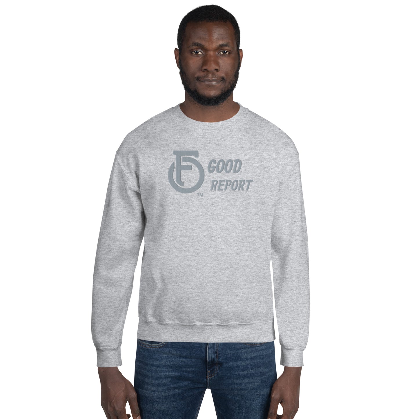 Unisex Sweatshirt "OF" Good Report [Philippians 4:8]