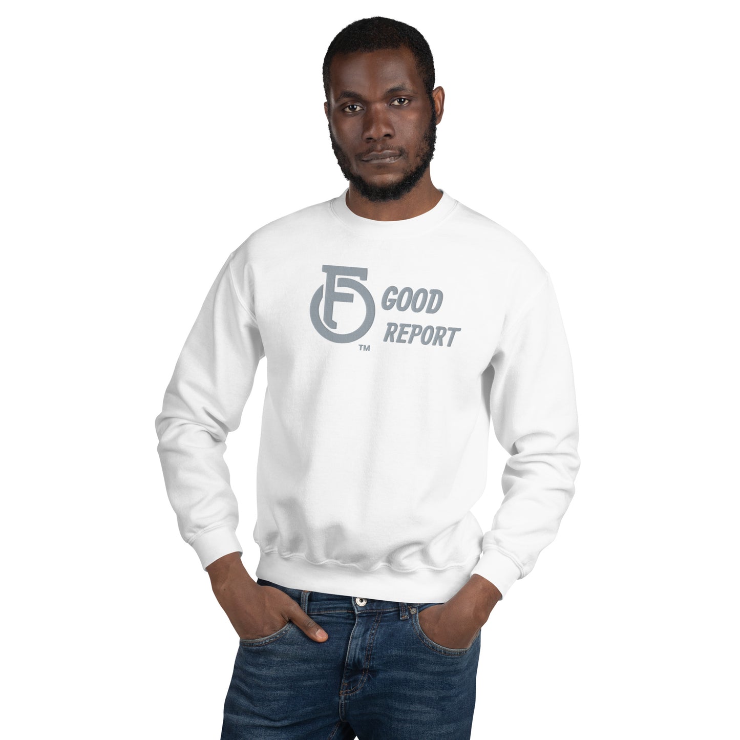 Unisex Sweatshirt "OF" Good Report [Philippians 4:8]