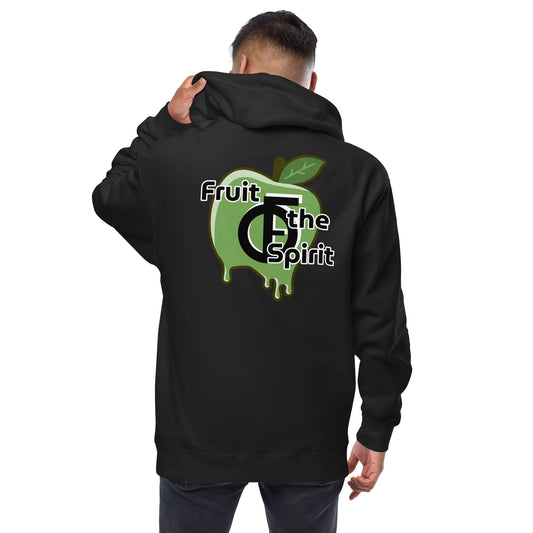 Fruit "OF" the Spirit [Ephesians5:9] Unisex fleece zip up hoodie