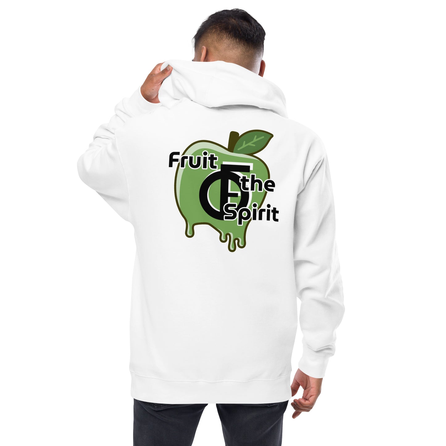 Fruit "OF" the Spirit [Ephesians5:9] Unisex fleece zip up hoodie