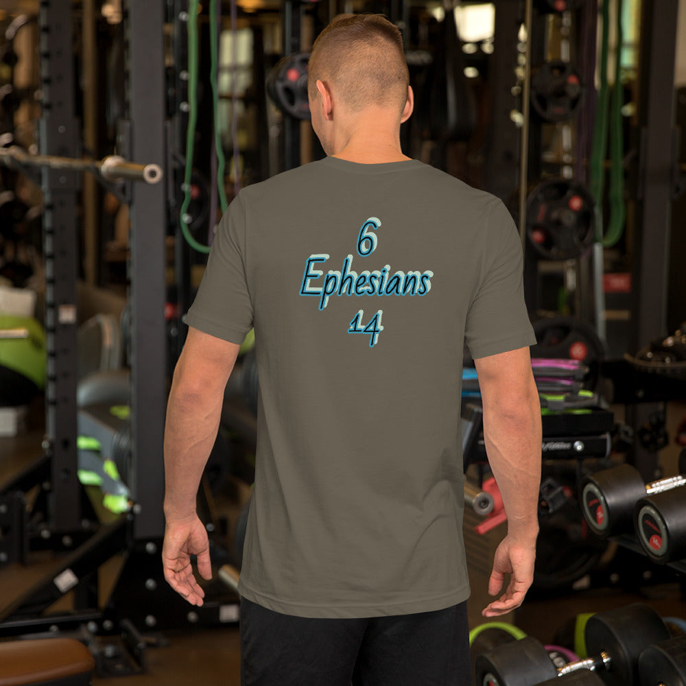Unisex t-shirt Breastplate "OF" Righteousness [Ephesians 6:14]