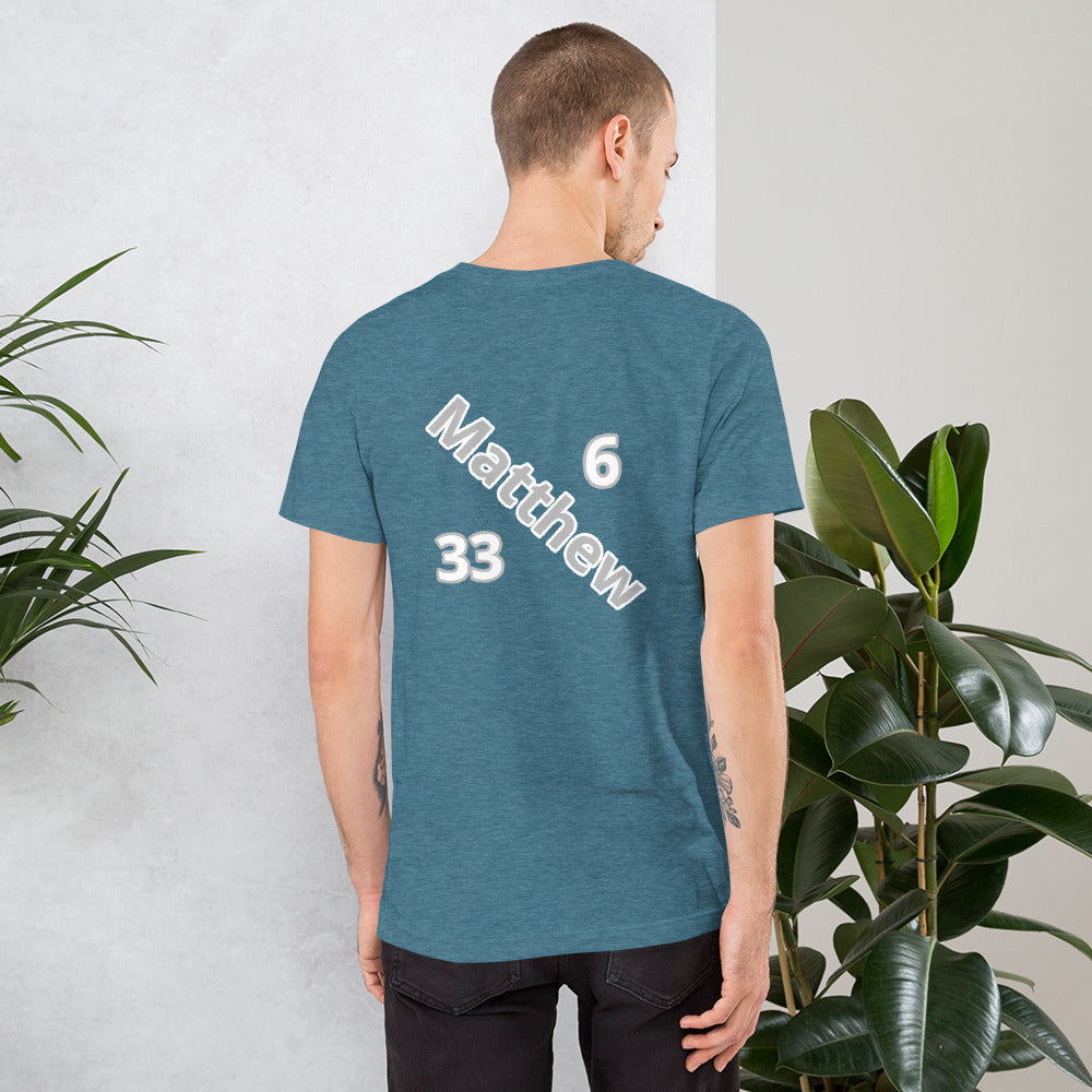 Unisex t-shirt Kingdom "OF" God [Matthew 6:33]