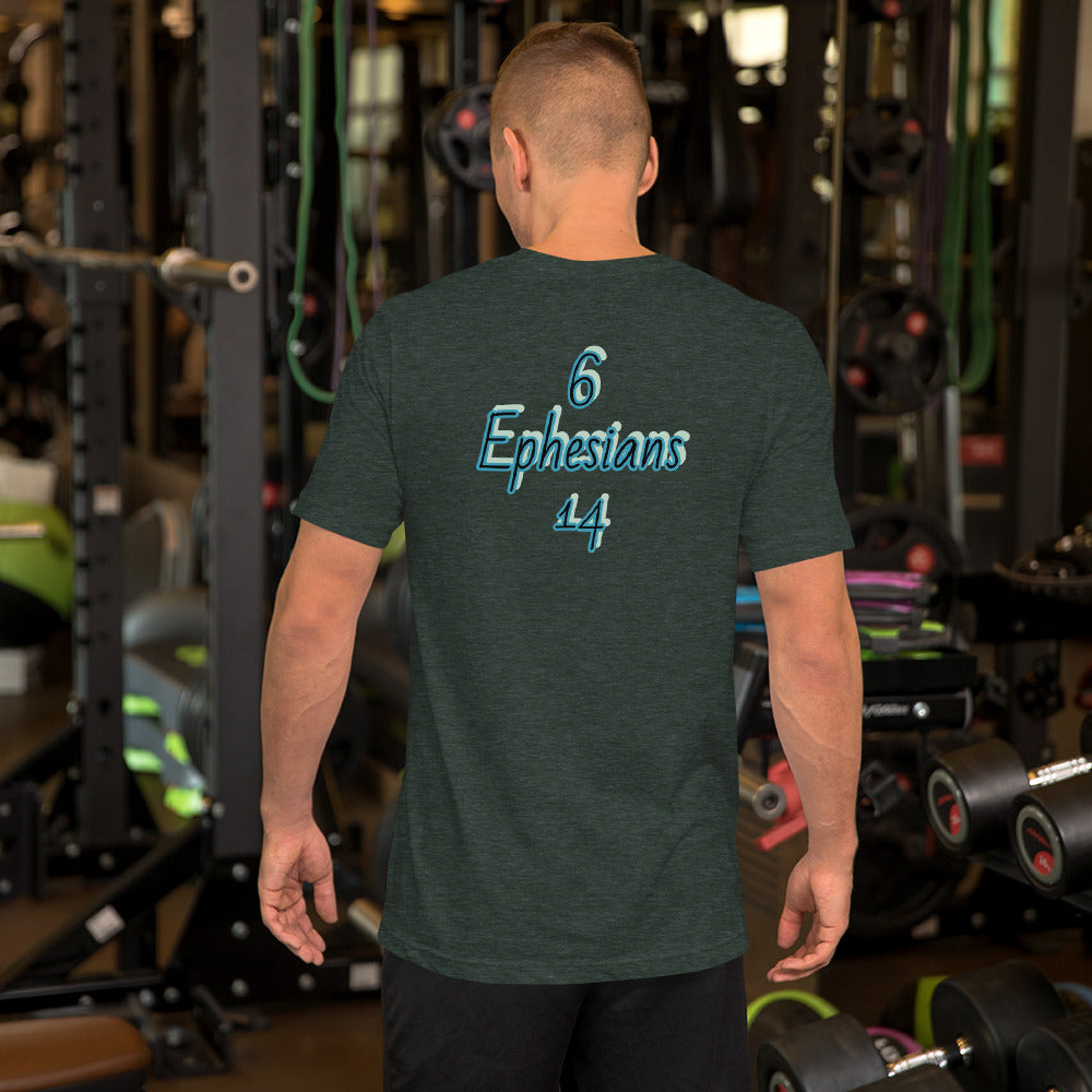 Unisex t-shirt Breastplate "OF" Righteousness [Ephesians 6:14]