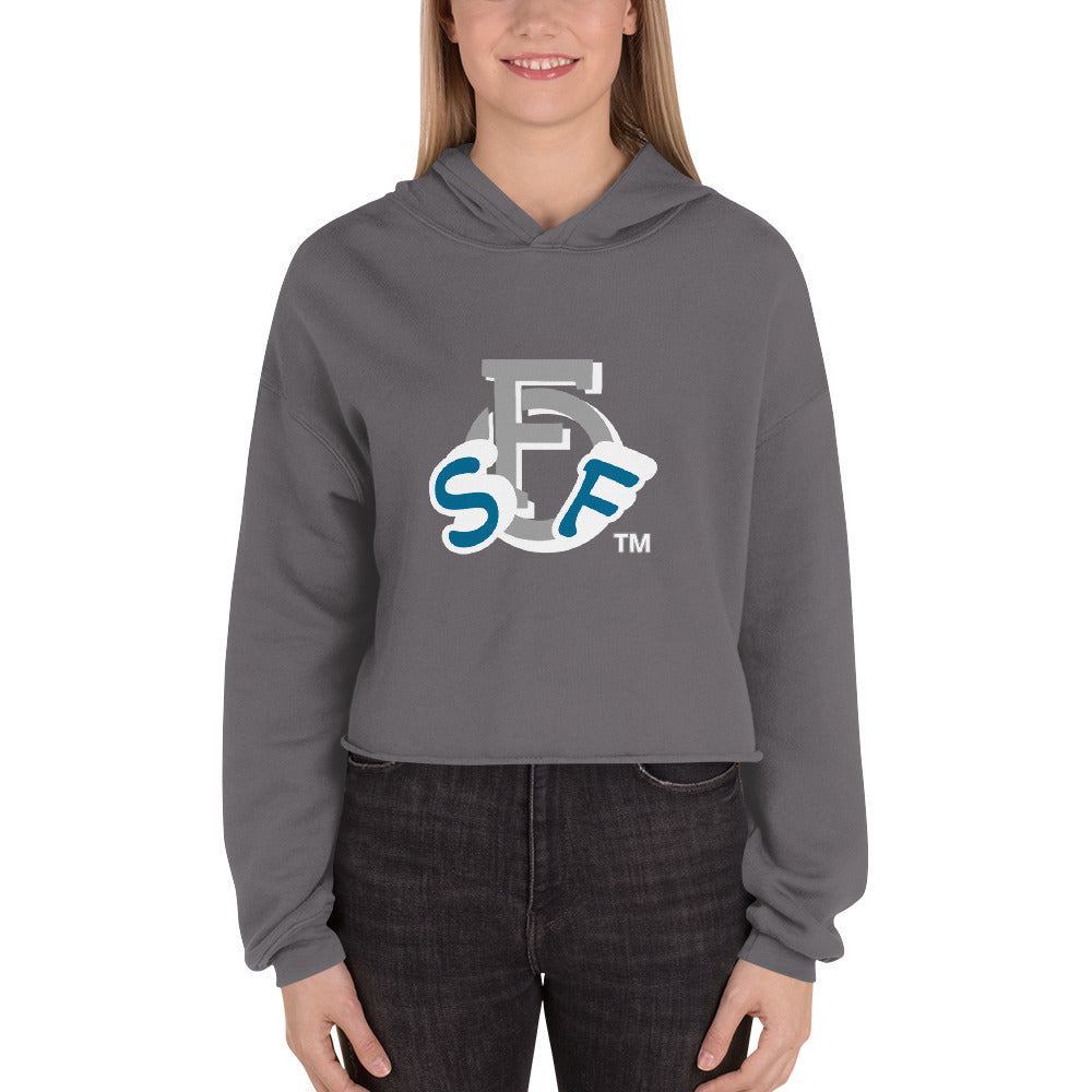 WOMEN Shield "OF" Faith [Ephesians 6:16] Crop Hoodie