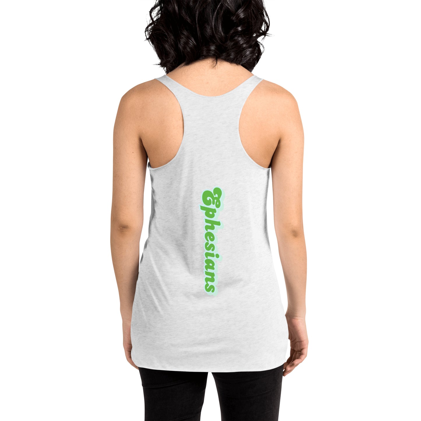 WOMEN Word "OF" God [Ephesians 6:17] Racerback Tank