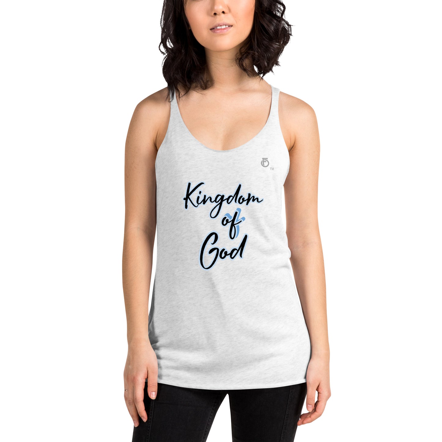 WOMEN Kingdom "OF" God [Matthew 6:33] Racerback Tank