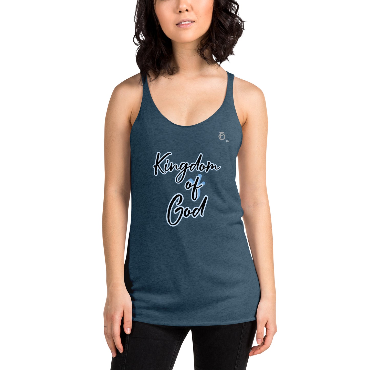 WOMEN Kingdom "OF" God [Matthew 6:33] Racerback Tank