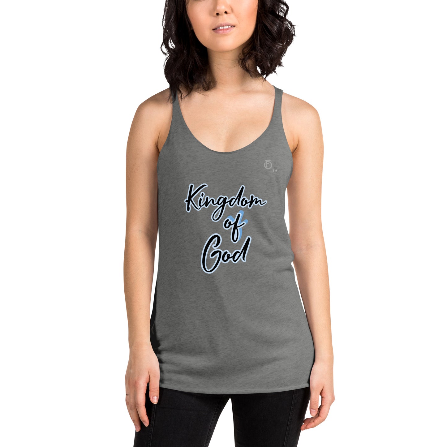 WOMEN Kingdom "OF" God [Matthew 6:33] Racerback Tank