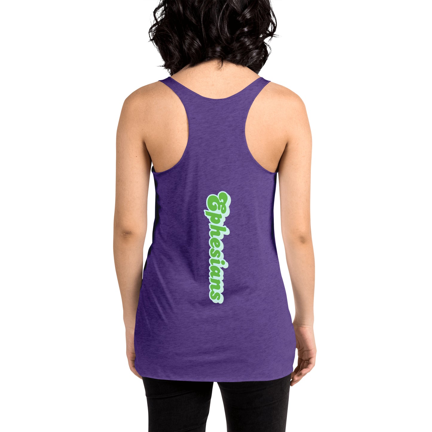 WOMEN Word "OF" God [Ephesians 6:17] Racerback Tank