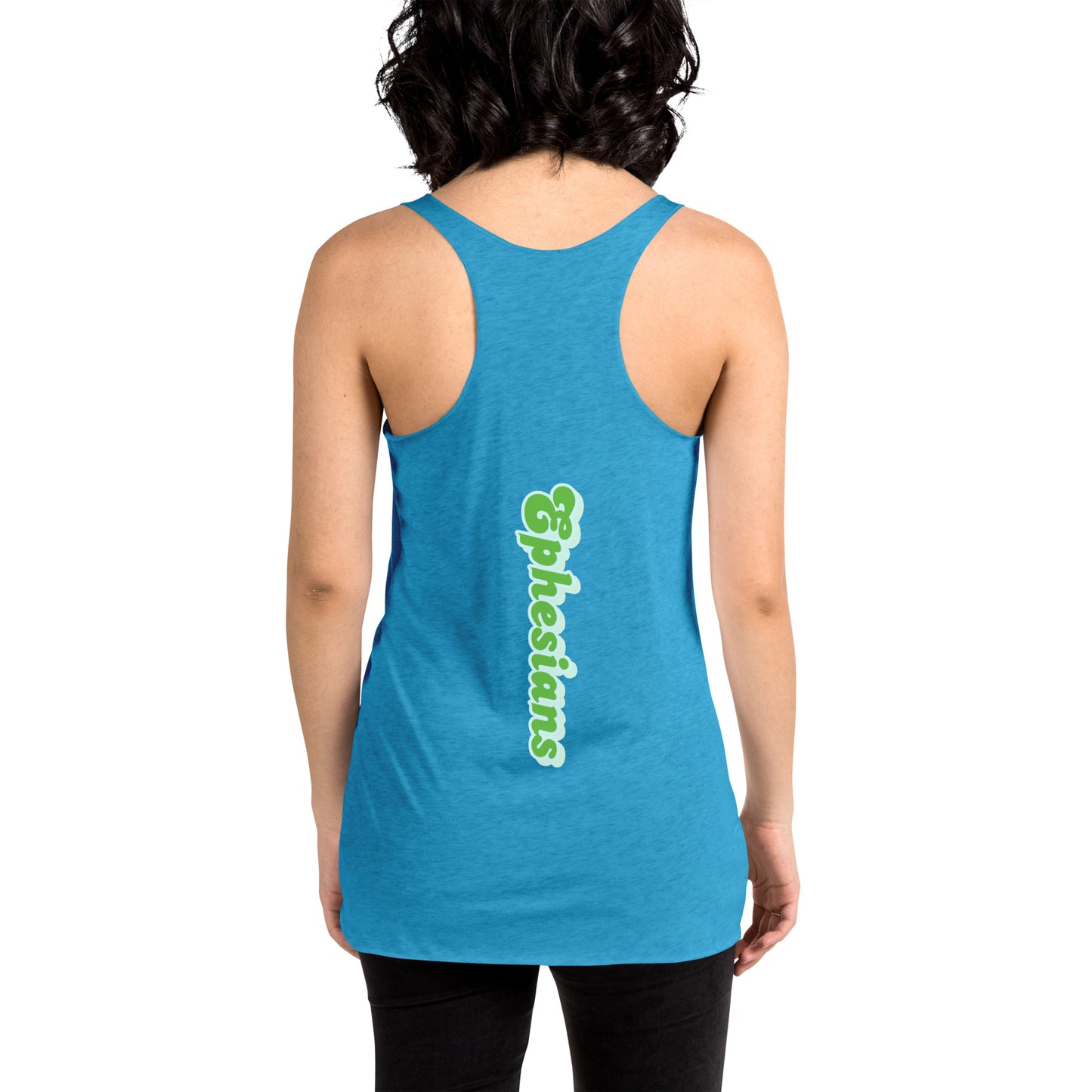 WOMEN Word "OF" God [Ephesians 6:17] Racerback Tank