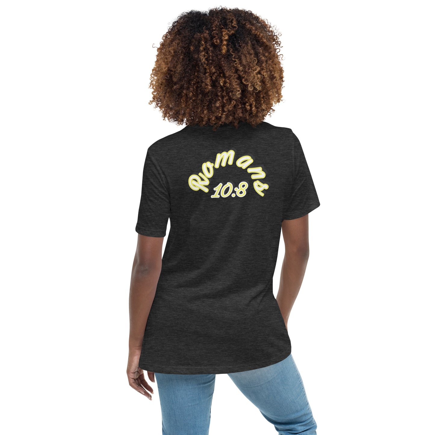 WOMEN Word "OF" Faith [Romans 10:8] Relaxed T-Shirt