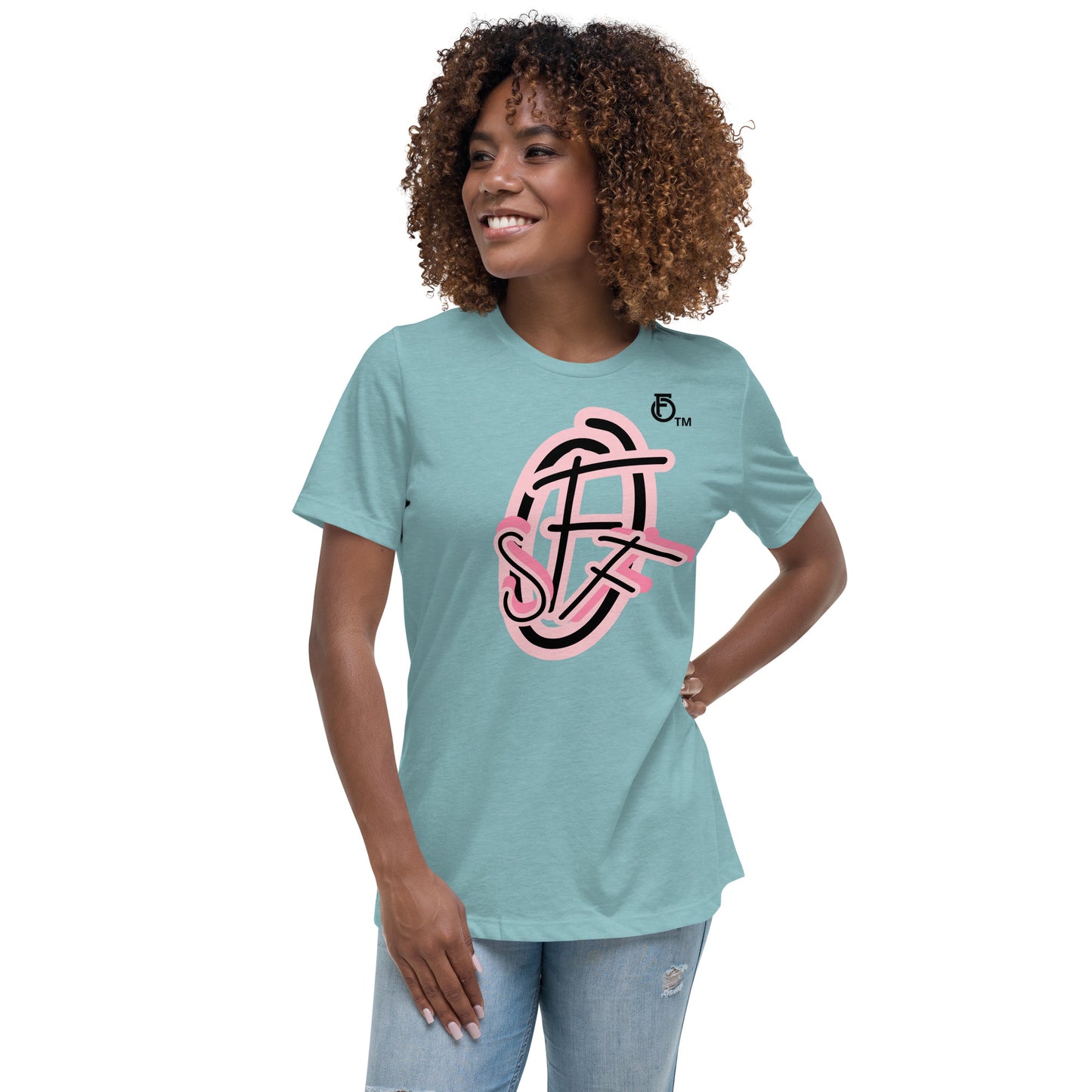 WOMEN Shield "OF" Faith [Ephesians 6:16] Relaxed T-Shirt