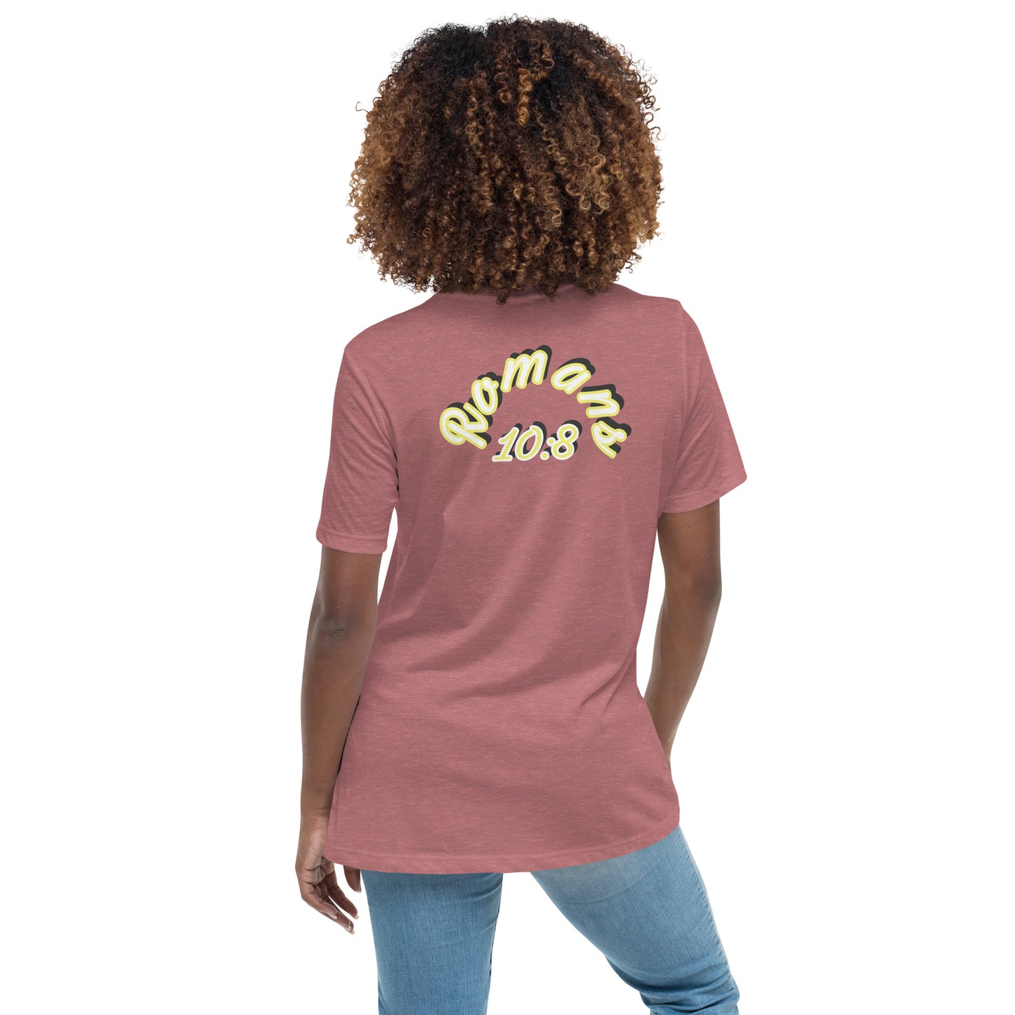 WOMEN Word "OF" Faith [Romans 10:8] Relaxed T-Shirt