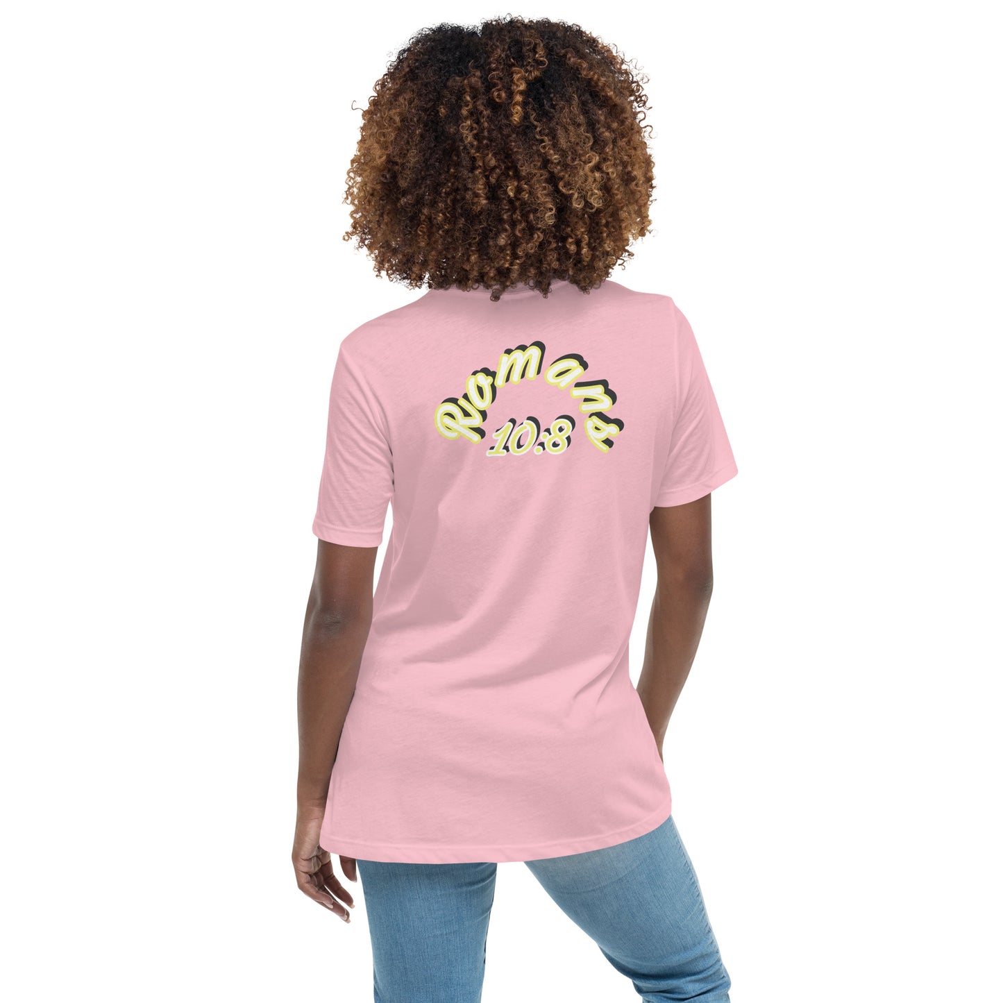 WOMEN Word "OF" Faith [Romans 10:8] Relaxed T-Shirt