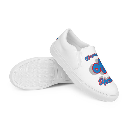 WOMEN Kingdom "OF" Heaven [Matthew 13:33] slip-on canvas shoes